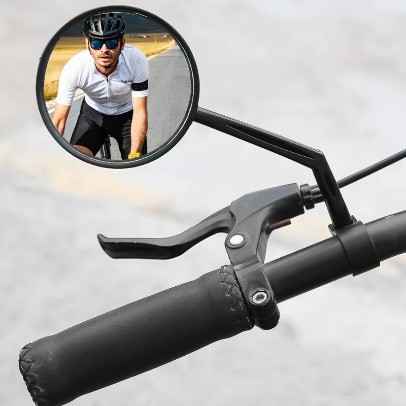 2gab universāla roktura velosipēda aizmugurējie spoguļi, 360 grādu rotācijas velosipēda braukšanas atpakaļskata spoguļi kalnu velosipēdu elektriskajam skrejritenim