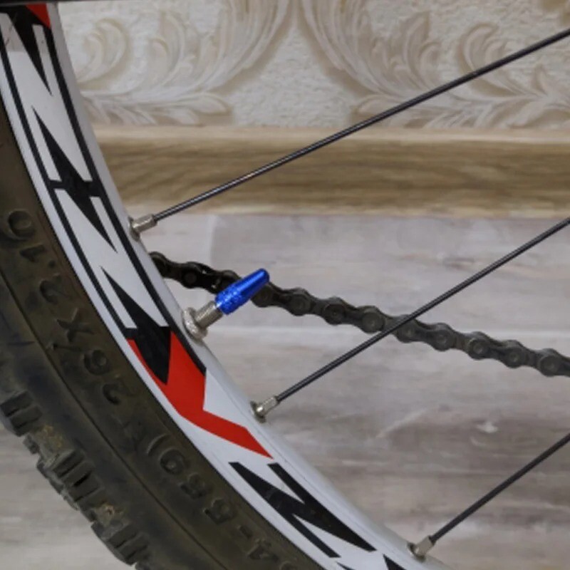10PCS Kapice ventila guma za kotače bicikla od aluminijske legure Otporne na prašinu MTB cestovni bicikl Kapice osovine ventila Dodaci za gume francuskih kapica ventila