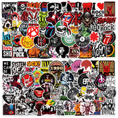 50 τμχ Αυτοκόλλητα ποδηλάτου Χιπ χοπ ραπ αυτοκόλλητα γκράφιτι Θήκη τηλεφώνου Διακοσμητικό για αποσκευές Δημιουργικά αυτοκόλλητα προσωπικότητας