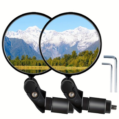 Retrovizor za bicikle Rotirajući univerzalni biciklistički upravljač za 360° Retrovizori Podesivi širokokutni retrovizor za cestovne bicikle