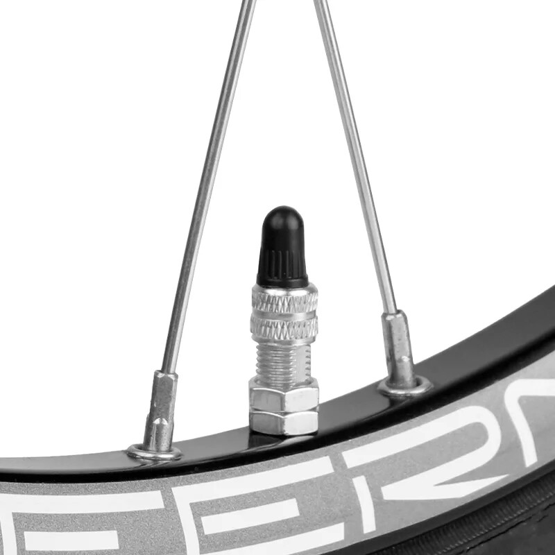 2/5 KOM Umetci za Dunlop ventil bakrene matice legura cinka bicikl Woods Blitz cijev mlaznica D/V zamjena jezgre s dodatnim crijevom