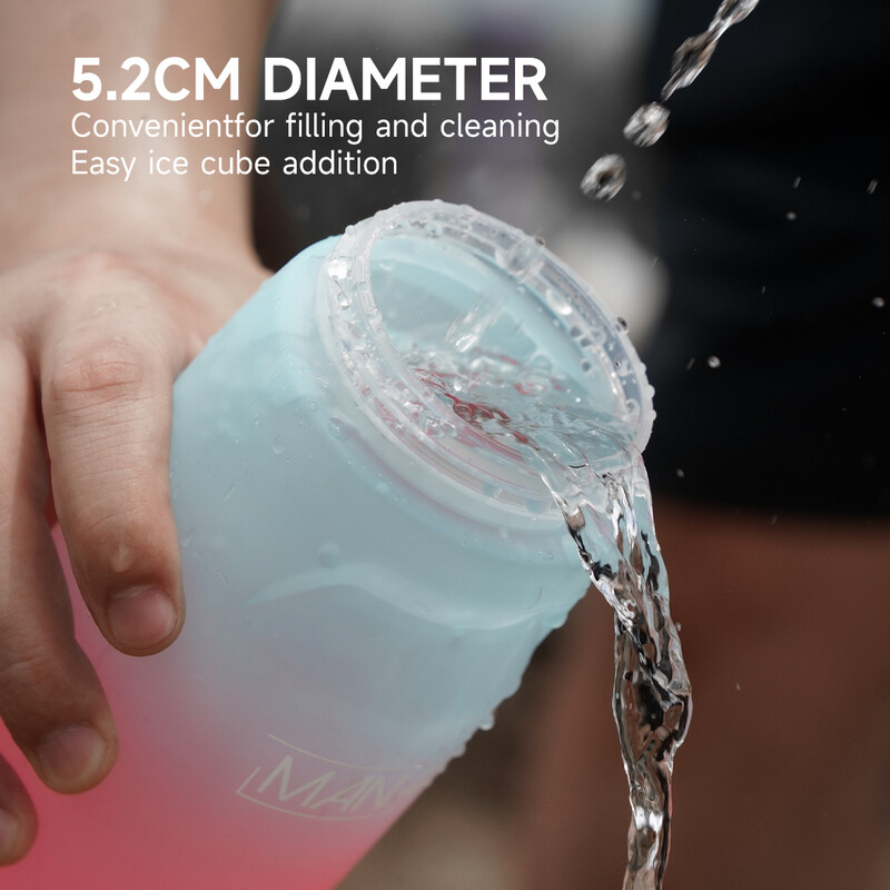 MANA 2024 NOVA Biciklistička boca za vodu 620 ML Push-on Ultralagana, nepropusna, bez mirisa, sportska biciklistička boca za vodu Kampiranje Planinarenje Jahanje