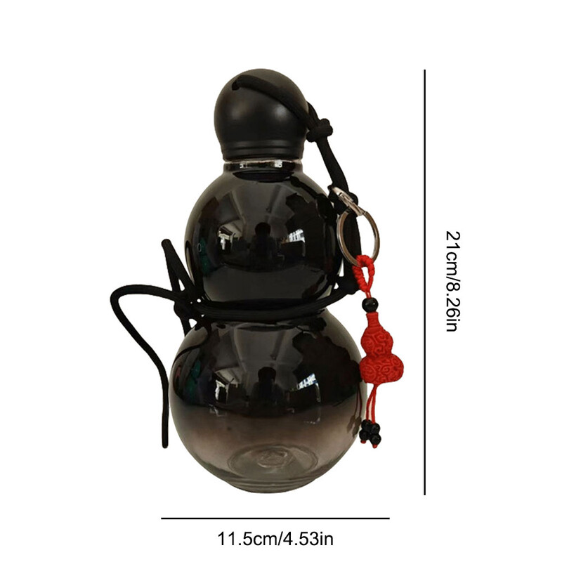 Kineska retro inspirirana boca za vodu od tikve 800 ML Sportska boca za vodu od tikve velikog kapaciteta Putna boca za vodu za igraće igrače