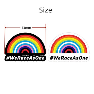 1Set Naljepnica okvira bicikla Naljepnica bicikla Naljepnica duginih boja Dekoracija Naljepnica DIY Modificirani MTB bicikl