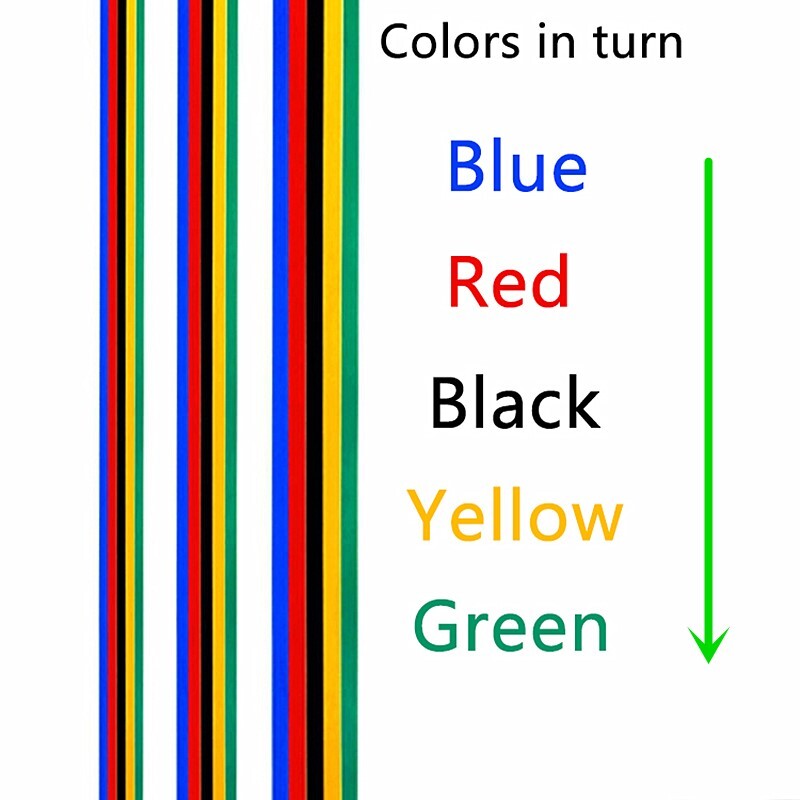 1Set Naljepnica okvira bicikla Naljepnica bicikla Naljepnica duginih boja Dekoracija Naljepnica DIY Modificirani MTB bicikl