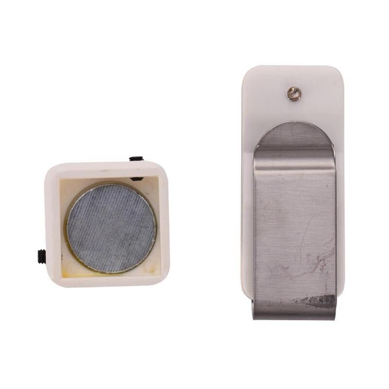 Magnetski držač za kredu za biljar s kopčom za remen Prijenosna torbica za kredu Mini s ključem Štap za bilijar Pribor za snooker Praktični alat