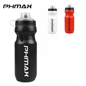 PHMAX 610 ml velosipēda ūdens pudele MTB šosejas velosipēdu ūdens pudele āra sporta plastmasas plastmasas pārnēsājama liela ietilpība dzēriena riteņbraukšanai