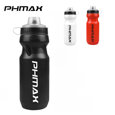 PHMAX 610 ml kerékpáros vizes palack MTB országúti kerékpáros kulacs kültéri sportokhoz műanyag hordozható nagy kapacitású italos kerékpározás