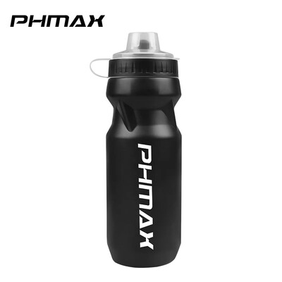 PHMAX 610 ml velosipēda ūdens pudele MTB šosejas velosipēdu ūdens pudele āra sporta plastmasas plastmasas pārnēsājama liela ietilpība dzēriena riteņbraukšanai