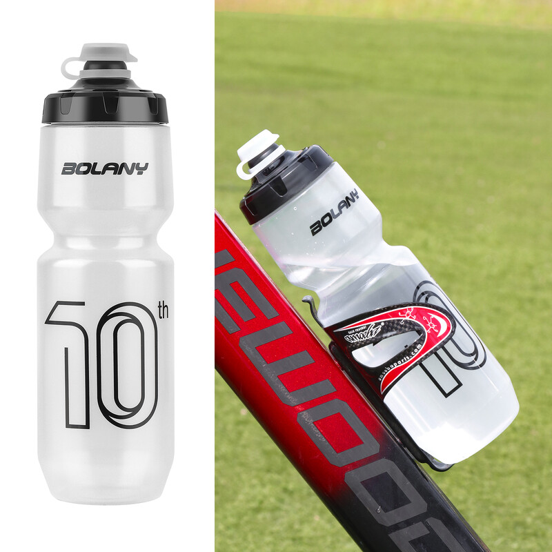 BOLANY 750ML Sticla de apă pentru bicicletă de capacitate mare PP5, rezistentă la scurgeri, Ciclism, Sporturi în aer liber, Sticla de apă pentru fitness