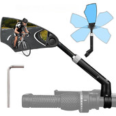 Retrovizor za bicikle Biciklizam Biciklizam Prozirni nišan širokog raspona Reflektor za retrovizor Podesivi upravljač Lijevi desni retrovizor