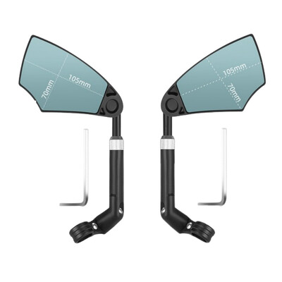 Retrovizor za bicikle Biciklizam Biciklizam Prozirni nišan širokog raspona Reflektor za retrovizor Podesivi upravljač Lijevi desni retrovizor