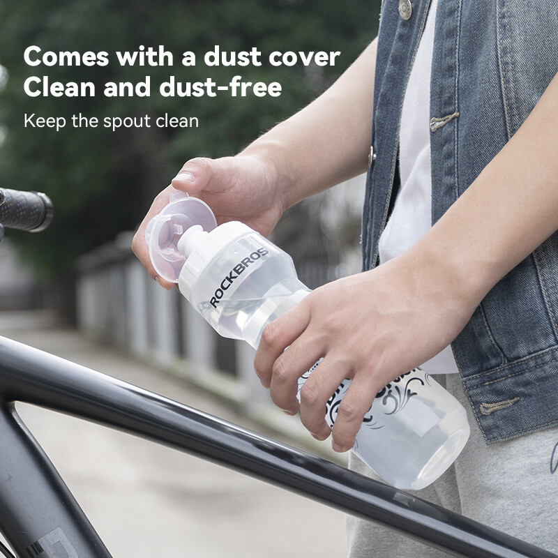 ROCKBROS Biciklistička boca za vodu 750 ml Biciklistička boca s držačem za vanjske sportove Prijenosni biciklistički kotlić Boca za vodu Posuđe