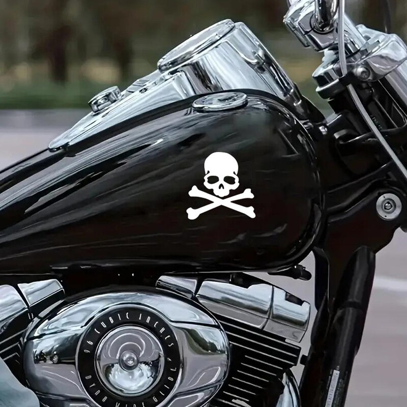 Reflektirajuća naljepnica s lubanjom Bicikl Fluorescentne naljepnice za bicikle Noćna vožnja biciklom Cesta MTB Fiksna oprema Skeleton naljepnice Dodaci za bicikle