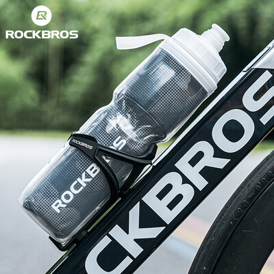 ROCKBROS 750ML Μπουκάλι νερού ποδηλάτου μονωμένο ποδηλατικό μπουκάλι νερού Γυμναστήριο γυμναστήριο τρέξιμο αθλητικό μπουκάλι νερού MTB Μπουκάλι ποδηλάτου δρόμου