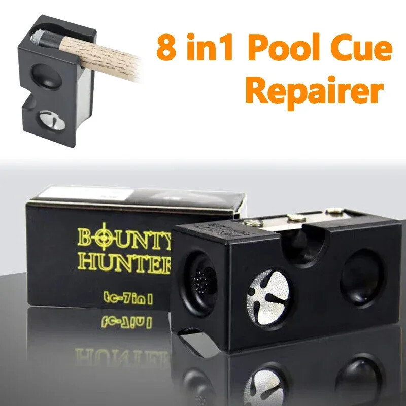 8-u-1 glava za oblikovanje štapa Višenamjenski alat za oštrenje loptica za bilijarski stol Korektor biljarskih lopti Okretni pero nož Brusilica za krivulje
