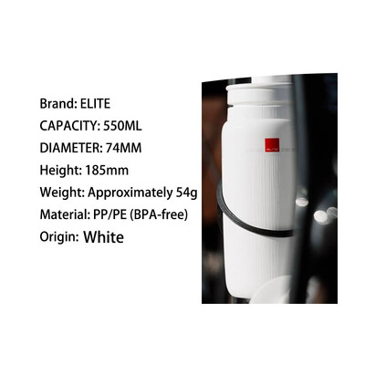 Elite biciklistička boca 550 ml, čajnik za cestovni brdski bicikl