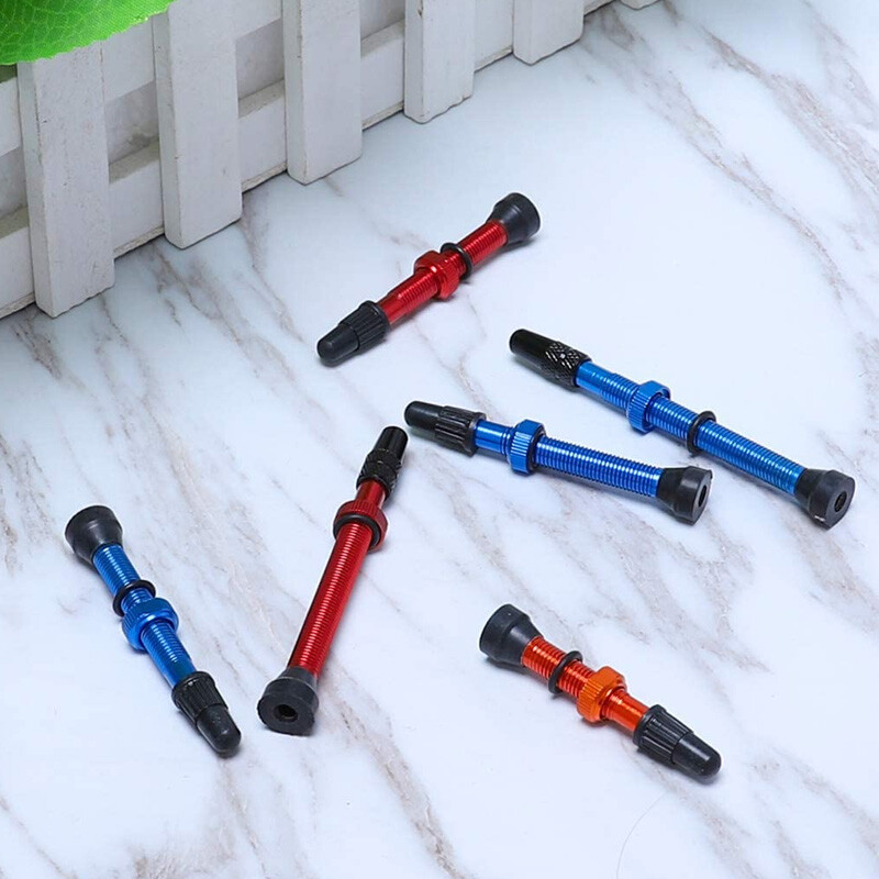 1 kom. Ventil za bicikle od 70 mm za brdski bicikl Ventil bez zračnice u boji mesingane jezgre Vakuumski ventil Jezgra ventila za gume s alatom za ugradnju