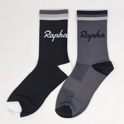 2 perechi de șosete în culori diferite, combinate pentru ciclism sportiv, ciclism, baschet, alergare, drumeții și absorbția șocurilor