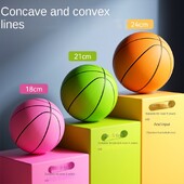 Lopta za dvoranu, tiha lopta, dječja lopta, čvrsta spužva ne ispušta šljaku PU7, tiha košarkaška lopta 24 cm