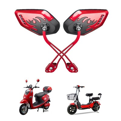 Ogledala za bicikle Podesivo Ogledalo za bicikle otporno na eksploziju Okretno staklo za retrovizor za MTB cestovni bicikl Sklopivi bicikl skuter