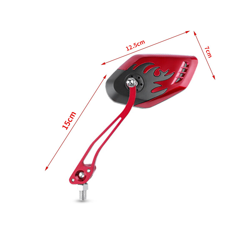 Ogledala za bicikle Podesivo Ogledalo za bicikle otporno na eksploziju Okretno staklo za retrovizor za MTB cestovni bicikl Sklopivi bicikl skuter