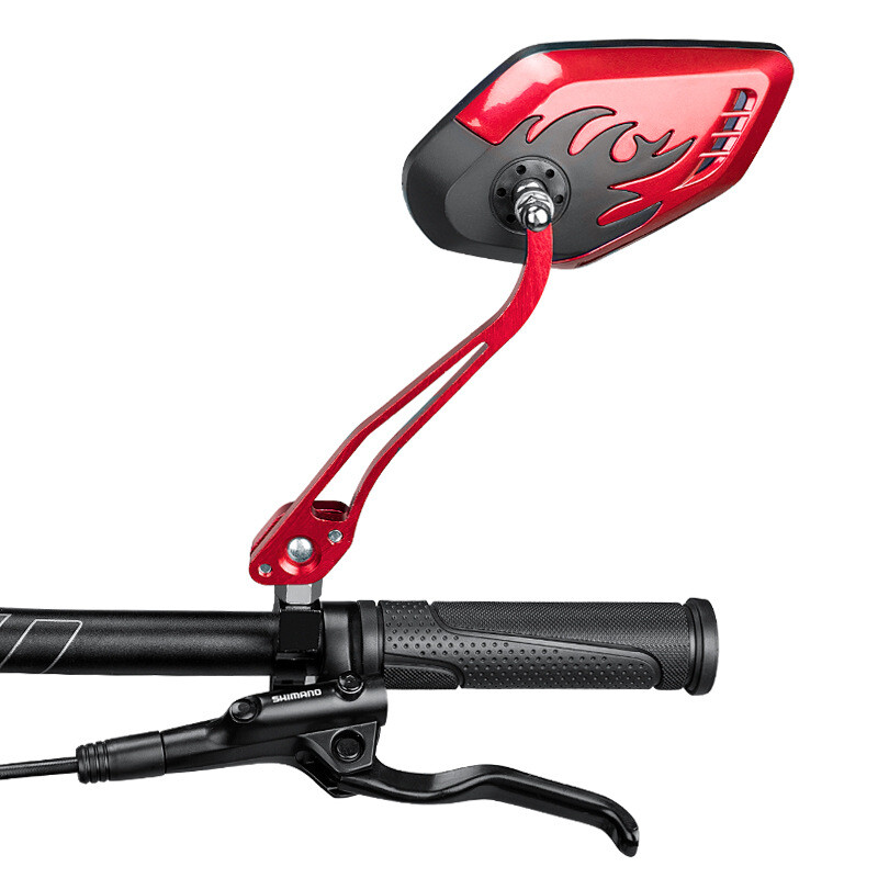 Ogledala za bicikle Podesivo Ogledalo za bicikle otporno na eksploziju Okretno staklo za retrovizor za MTB cestovni bicikl Sklopivi bicikl skuter