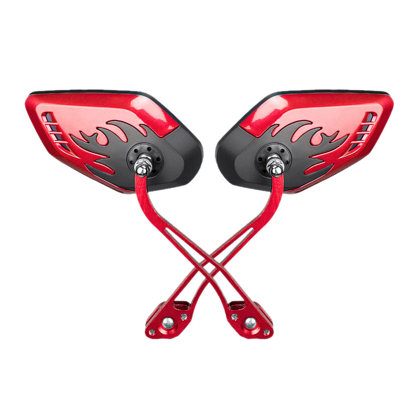 Ogledala za bicikle Podesivo Ogledalo za bicikle otporno na eksploziju Okretno staklo za retrovizor za MTB cestovni bicikl Sklopivi bicikl skuter