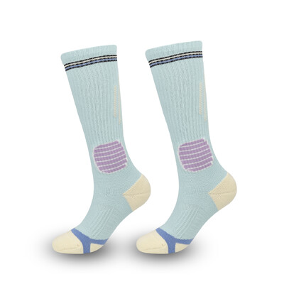 Nove profesionalne sportske čarape s ženskim pamučnim dizajnom na pritisak, mrežicom na stopalu, ženske čarape s srednjim potplatom, fitness trčanje