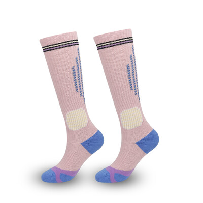 Nove profesionalne sportske čarape s ženskim pamučnim dizajnom na pritisak, mrežicom na stopalu, ženske čarape s srednjim potplatom, fitness trčanje