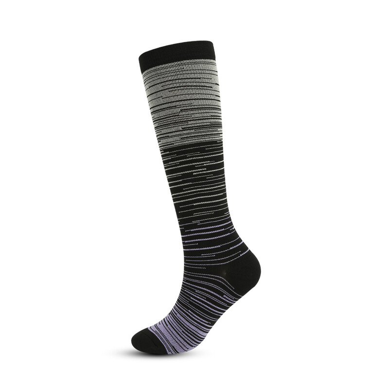 6 pari Muškarci Žene Kompresijske čarape Medicinske sestre Kompresijske čarape Sport Dame Dame Žene Trčanje