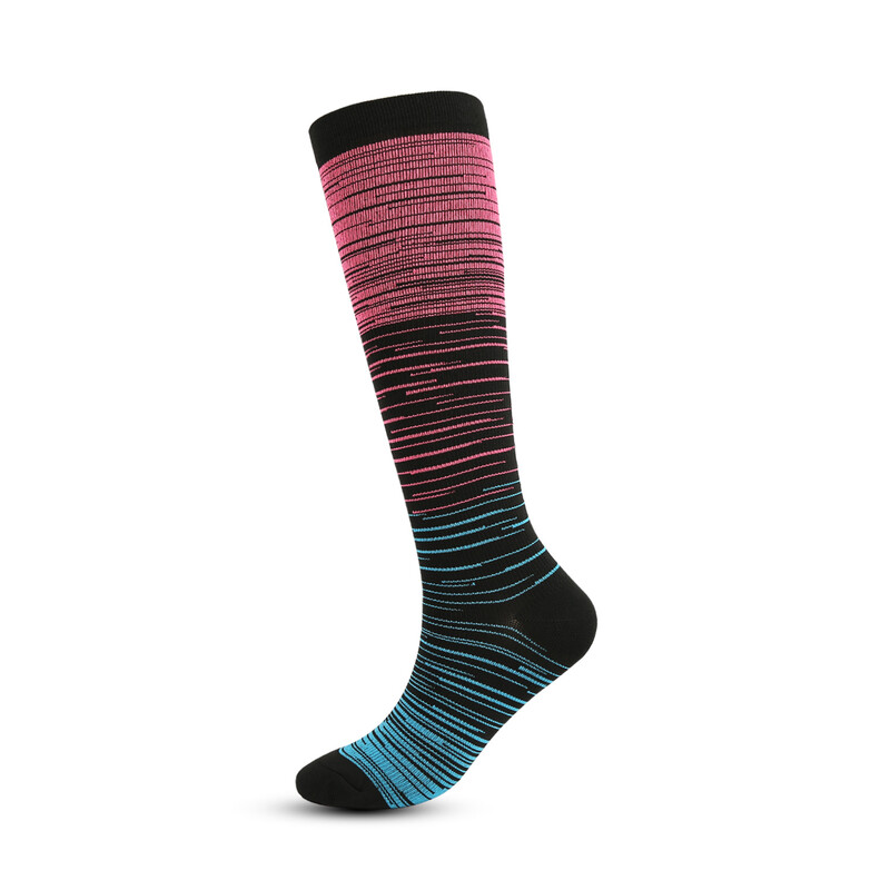 6 pari Muškarci Žene Kompresijske čarape Medicinske sestre Kompresijske čarape Sport Dame Dame Žene Trčanje