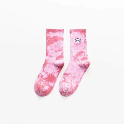 Nove muške i ženske čarape za golf Tie Dye izvezene sportske čarape Čarape za par Čarape za sport na otvorenom