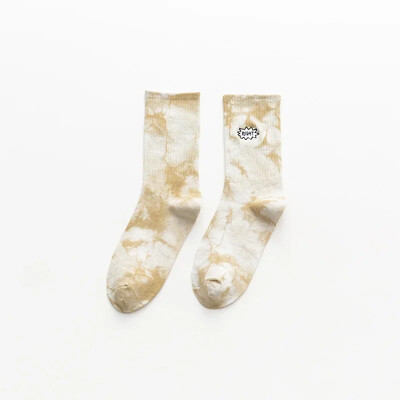 Nove muške i ženske čarape za golf Tie Dye izvezene sportske čarape Čarape za par Čarape za sport na otvorenom