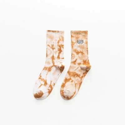 Nove muške i ženske čarape za golf Tie Dye izvezene sportske čarape Čarape za par Čarape za sport na otvorenom