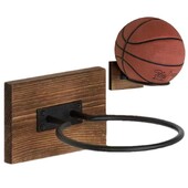 Futball falra szerelhető futball fali állvány labda fali tartó fa fém kosárlabda tartó labdaszervező tároló állvány sportlabda