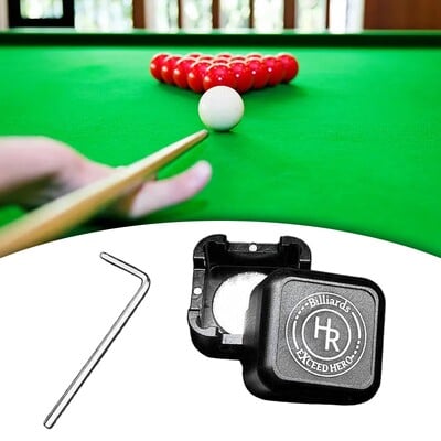 Kutija za pohranu krede za biljar Zaštita Kutija za vrh krede Pribor za stol za biljar Ljubitelji štapa za biljar Snooker Zatvoreni bazen