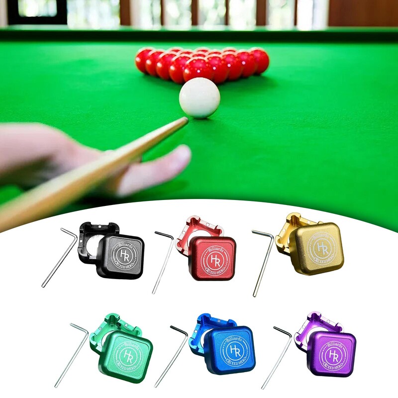 Kutija za pohranu krede za biljar Zaštita Kutija za vrh krede Pribor za stol za biljar Ljubitelji štapa za biljar Snooker Zatvoreni bazen