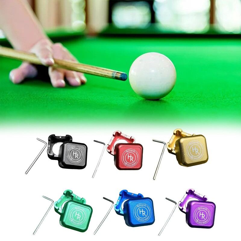Kutija za pohranu krede za biljar Zaštita Kutija za vrh krede Pribor za stol za biljar Ljubitelji štapa za biljar Snooker Zatvoreni bazen