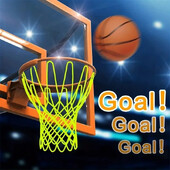 Standardna svjetleća mreža za košarku od 50 cm, zelena fluorescentna mreža za košarku, samosvjetleća dječja mreža za košarkaški okvir 1 KOM