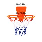 Sigurnost u zatvorenom prostoru Smiješna igra Dječja mini kućna vježba Košarkaški obruč Set Zidni okvir Stalak Podizna košara Viseća ploča