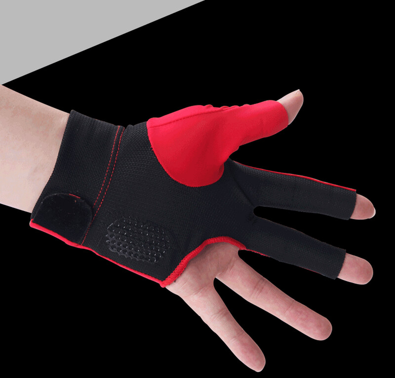 Rukavica za bilijarski štap od korejske elastične likre za lijevu ruku Destiny Ball Teck s 3 prsta