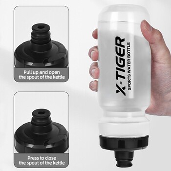 X-TIGER 650ml ποδηλατικό μπουκάλι νερού Mountain Road Bicycle Squeeze Cup Φορητός εξοπλισμός ποδηλασίας για κύπελλο νερού εξωτερικού χώρου