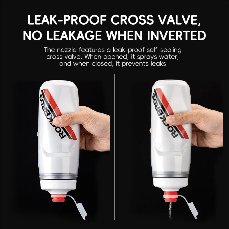 ROCKBROS Biciklistička boca za vodu Termalno silikonska boca s izolacijom za hladnu vodu Bicikl za fitness Prijenosni kuhalo za vodu 620 ml