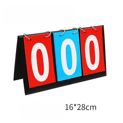 Tablou de bord Score Keeper Score Flipper Pentru Baschet Tenis Sport Material din piele Pu Turn Points Board