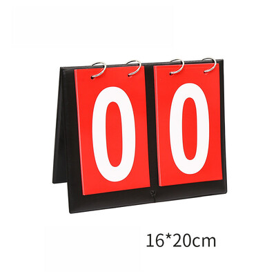 Tablou de bord Score Keeper Score Flipper Pentru Baschet Tenis Sport Material din piele Pu Turn Points Board