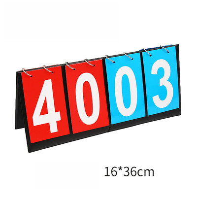 Tablou de bord Score Keeper Score Flipper Pentru Baschet Tenis Sport Material din piele Pu Turn Points Board