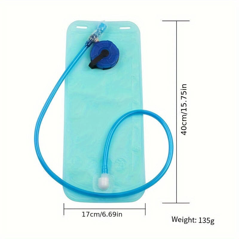 Geantă de apă de 2L Rucsac sport Rucsac de apă pentru călărie pentru bicicletă Geantă portabilă de apă potabilă în aer liber de calitate alimentară Sac de apă pentru camping