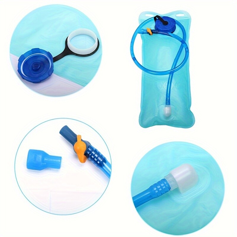 Geantă de apă de 2L Rucsac sport Rucsac de apă pentru călărie pentru bicicletă Geantă portabilă de apă potabilă în aer liber de calitate alimentară Sac de apă pentru camping