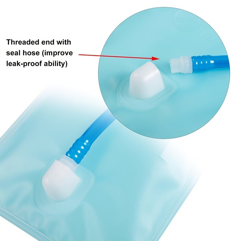 Geantă de apă de 2L Rucsac sport Rucsac de apă pentru călărie pentru bicicletă Geantă portabilă de apă potabilă în aer liber de calitate alimentară Sac de apă pentru camping